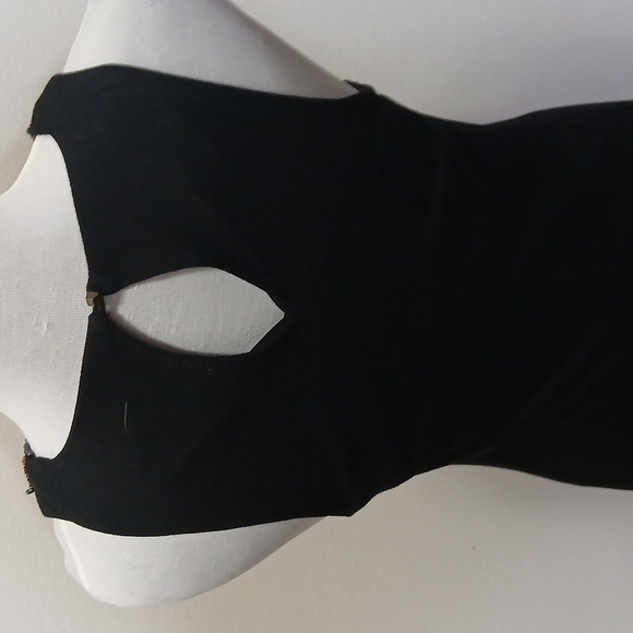 Massimo black beaded tank maxi dress size small - Picture 8 of 14